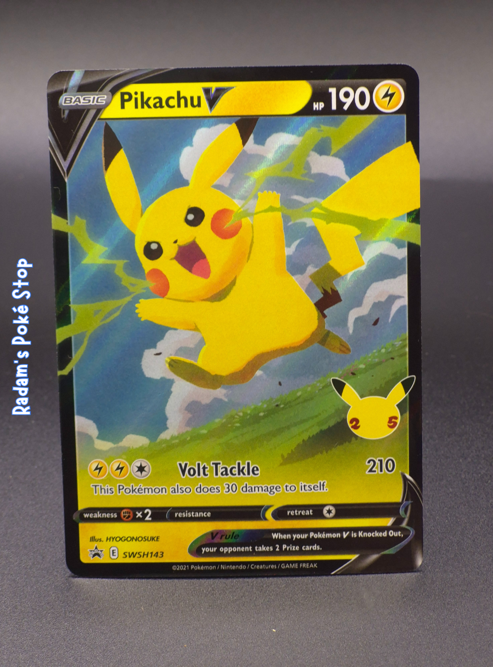 Pokemon Celebrations Greninja Gold Star Holo Promo Card SWSH144